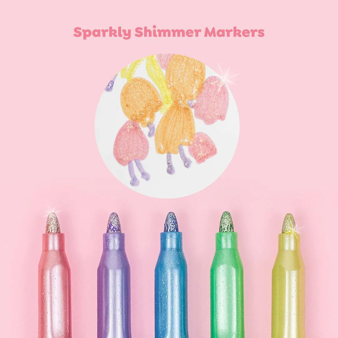 Rotuladores en pastel ¡con mucho brilli-brilli!