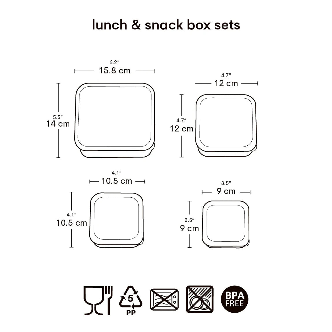 4 cajas snacks ALLC · robots