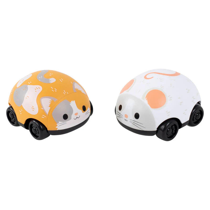Pull-backs cat and mouse