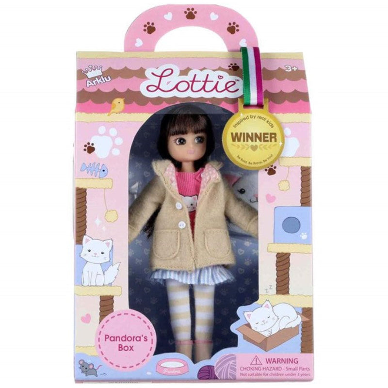 Muñeca LOTTIE caja de pandora