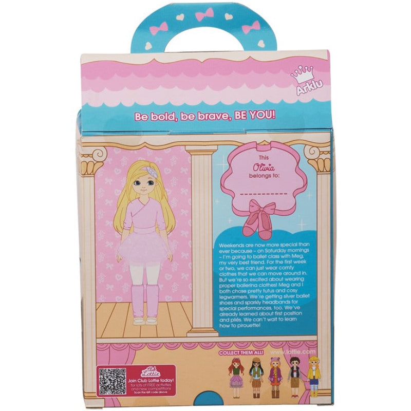 Muñeca LOTTIE aprende ballet