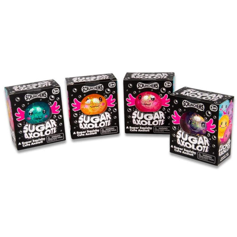 Sugar axolotl SCRUNCHEMS