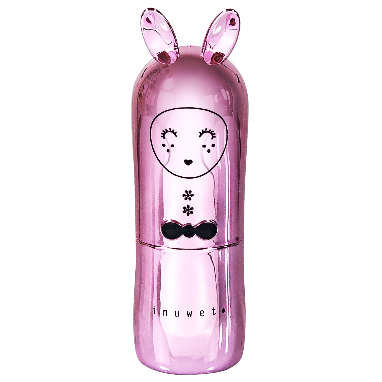 Bálsamo labial metalizado Bunny INUWET · sorbete frambuesa