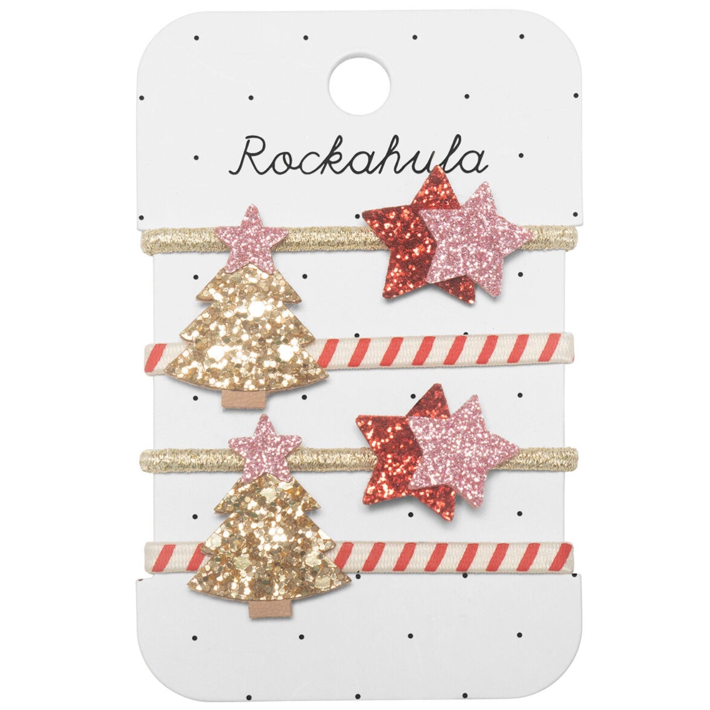 Gomas para el pelo ROCKAHULA · stripy christmas tree