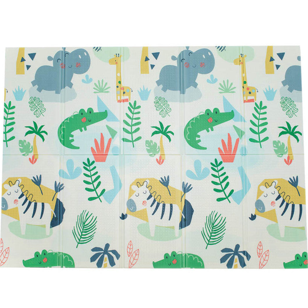 Alfombra de juegos para bebés · town-jungle
