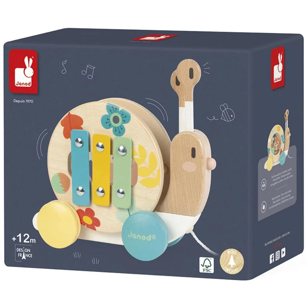 Caracol musical de arrastre PURE