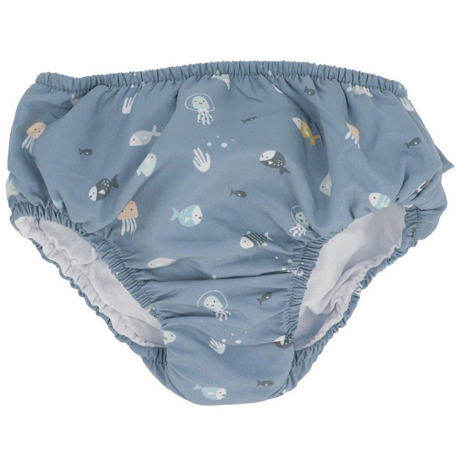 Bañador Pañal con volante TUTETE UFP 50+ · Fishes - La Chata Merengüela