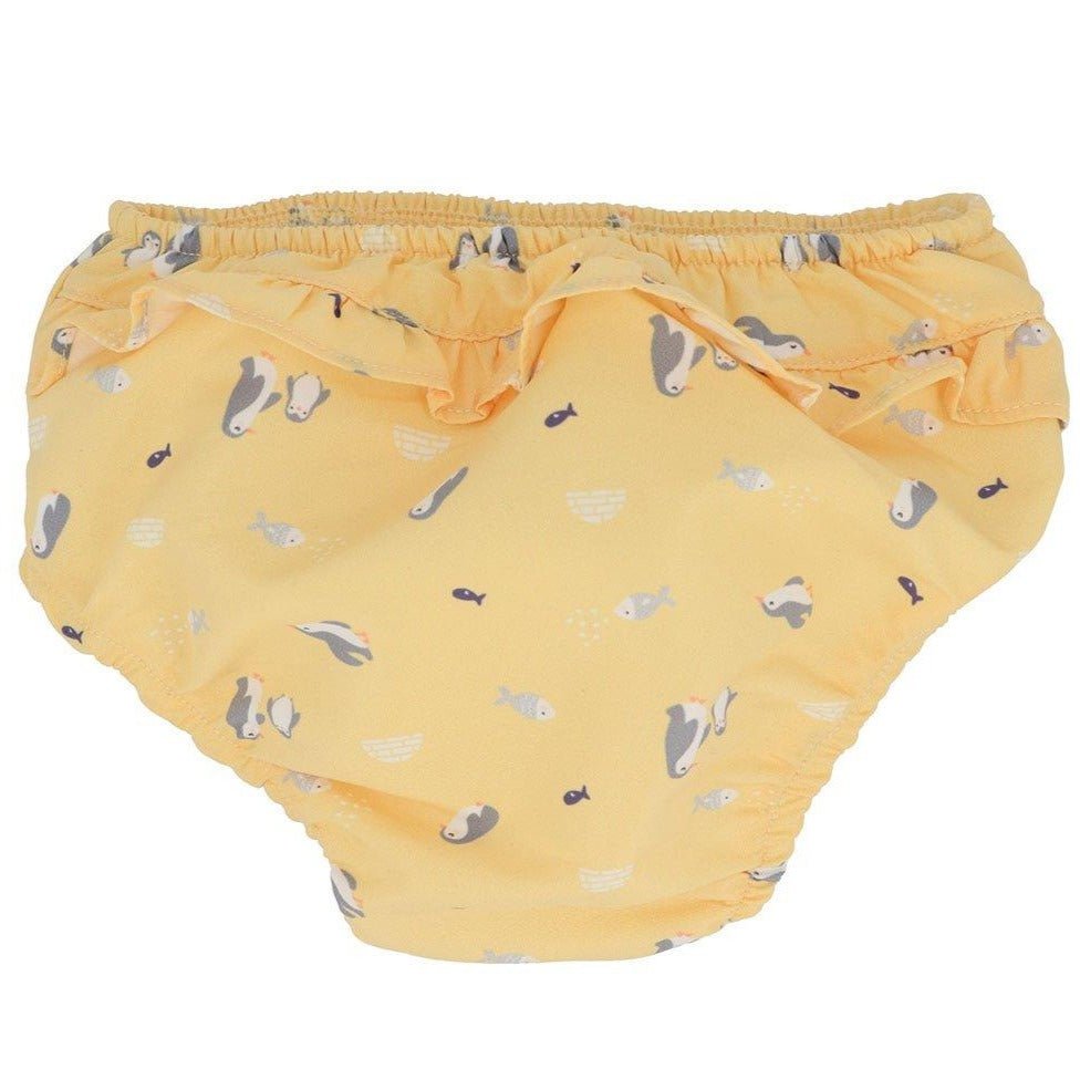 Bañador Pañal con volante TUTETE UFP 50+ · Penguins - La Chata Merengüela