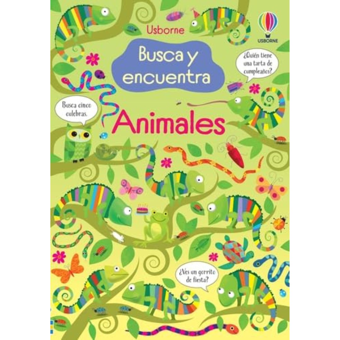 Busca y encuentra animales - La Chata Merengüela