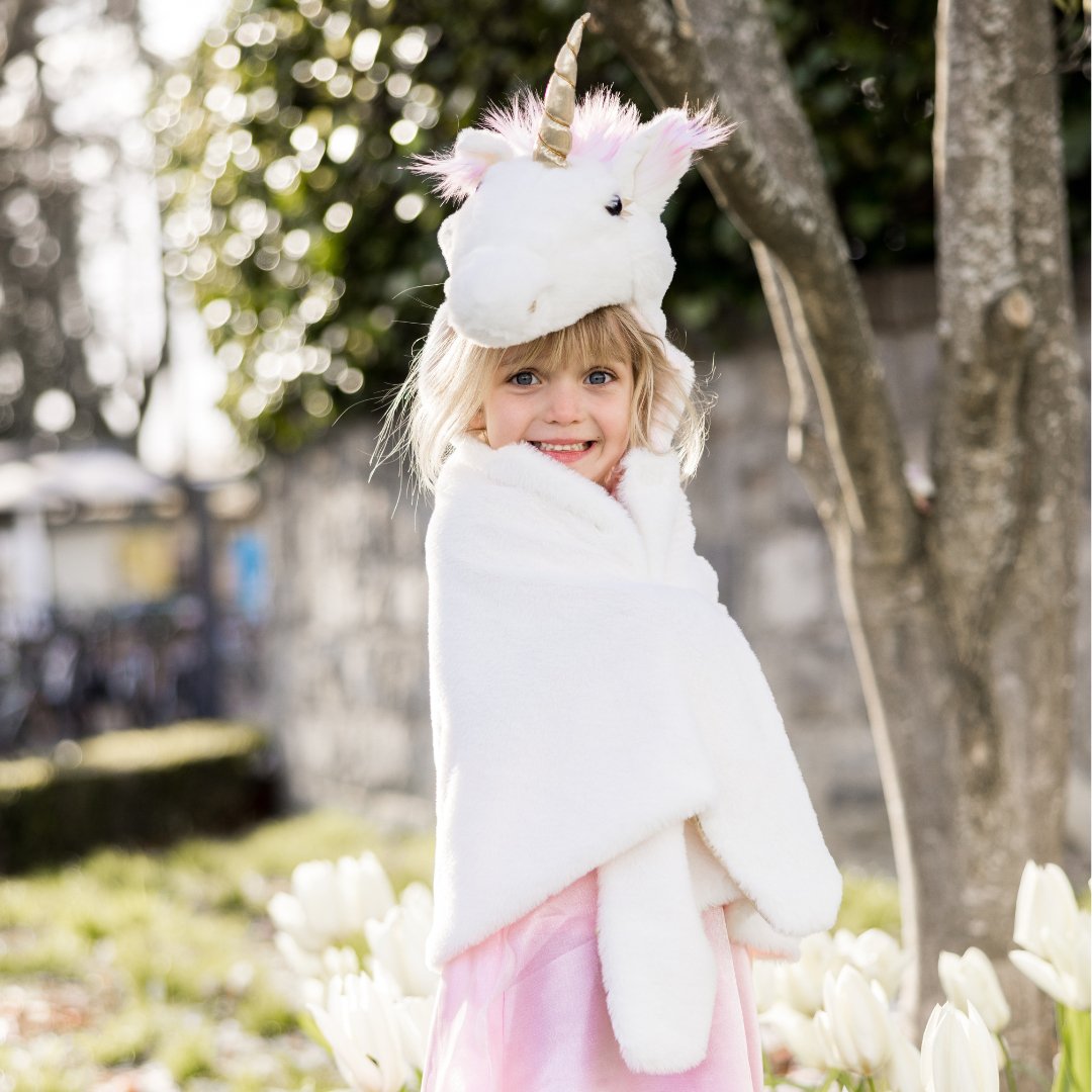 Capa Unicornio de peluche - La Chata Merengüela