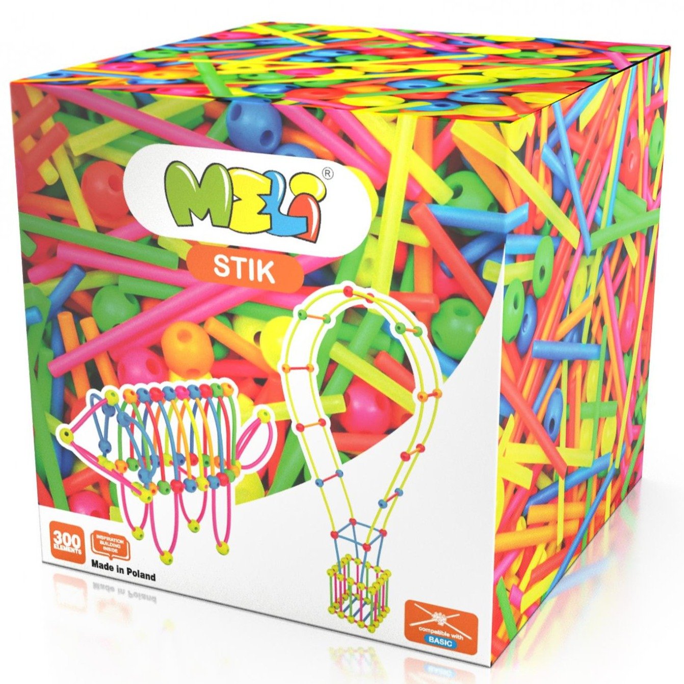 Construcciones Meli · Stik neon 300 piezas - La Chata Merengüela