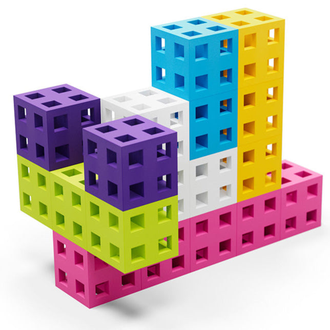 Construcciones MELI cube pastel · 50 piezas