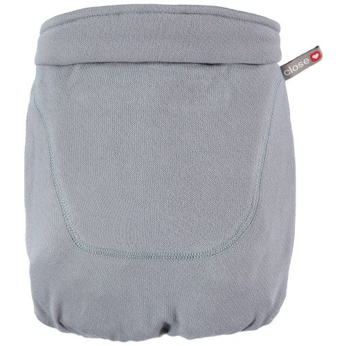 Mochila portabebés CABOO algodón orgánico · titanium