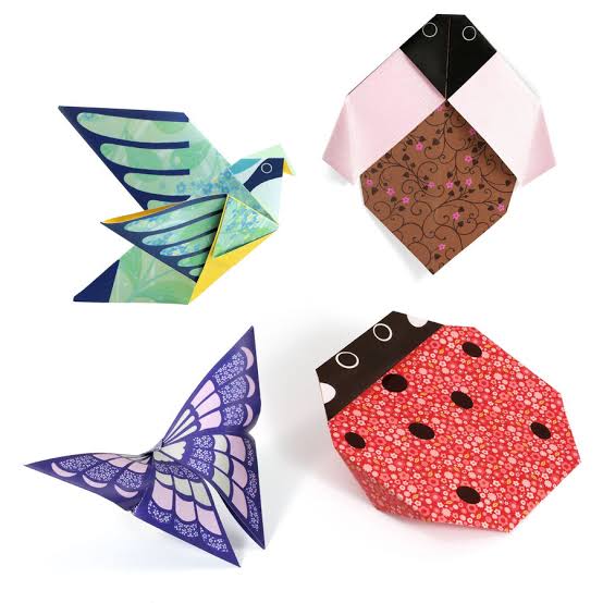 Papiroflexia ORIGAMI · en mi jardín