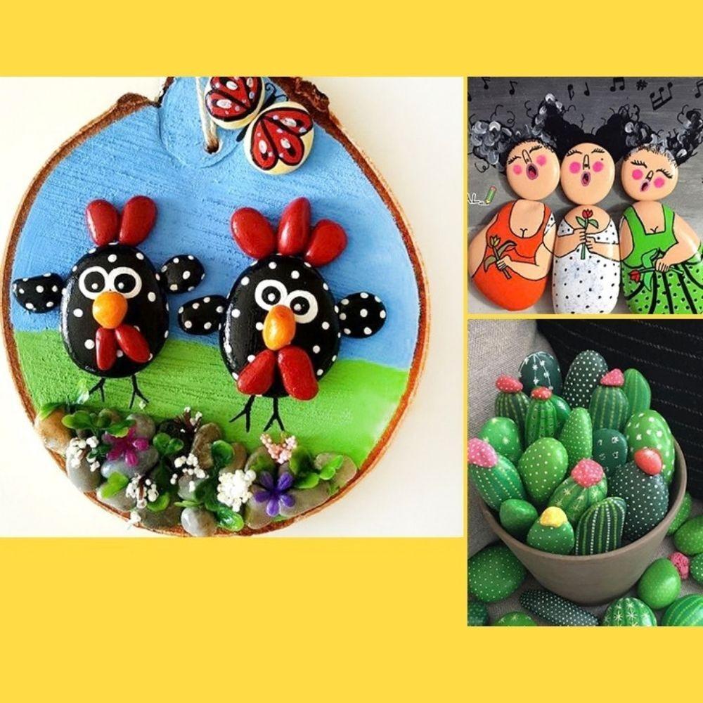 Kit creativo ROCK PAINTING