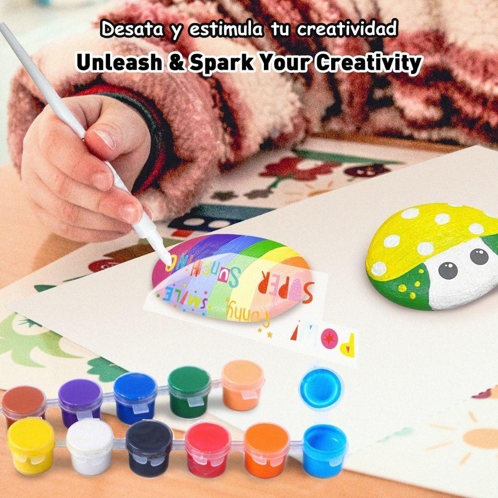 Kit creativo ROCK PAINTING