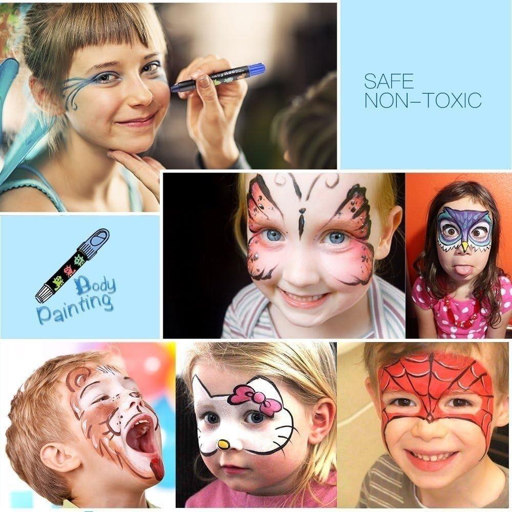 6 crayons suaves lavables