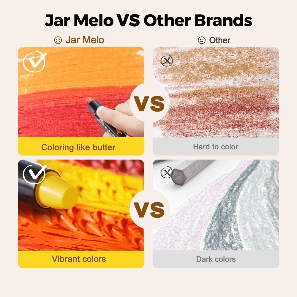 12 crayons suaves lavables