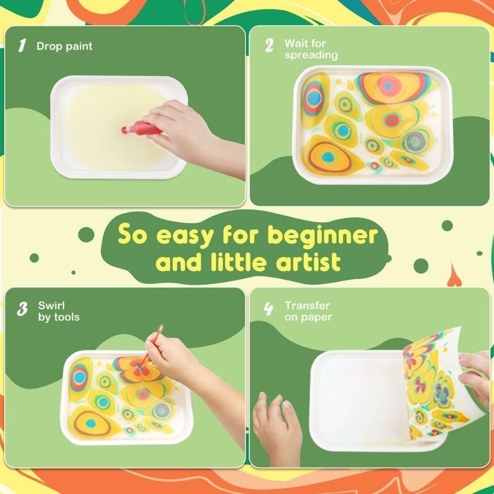 Kit para crear tu pintura marmolería