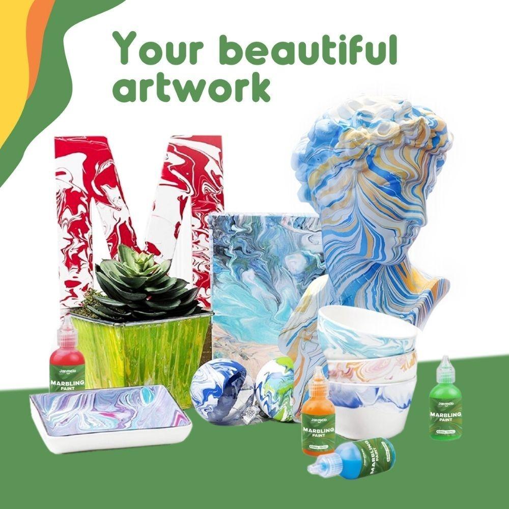 Kit para crear tu pintura marmolería