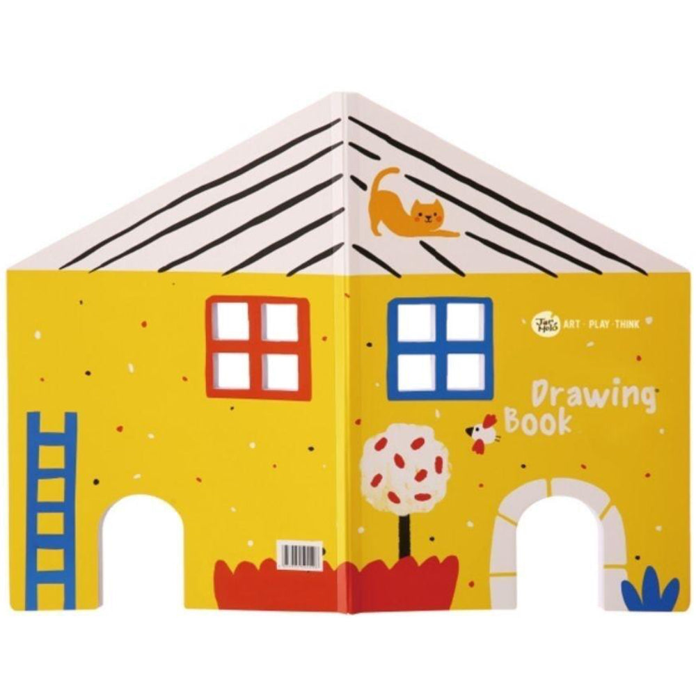 Cuadernos de dibujo ¡con forma de casita!