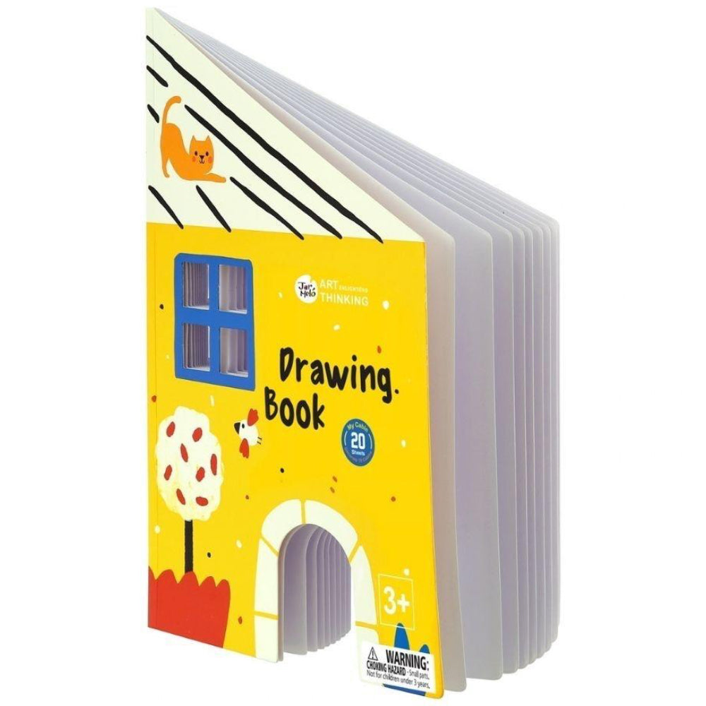 Cuadernos de dibujo ¡con forma de casita!