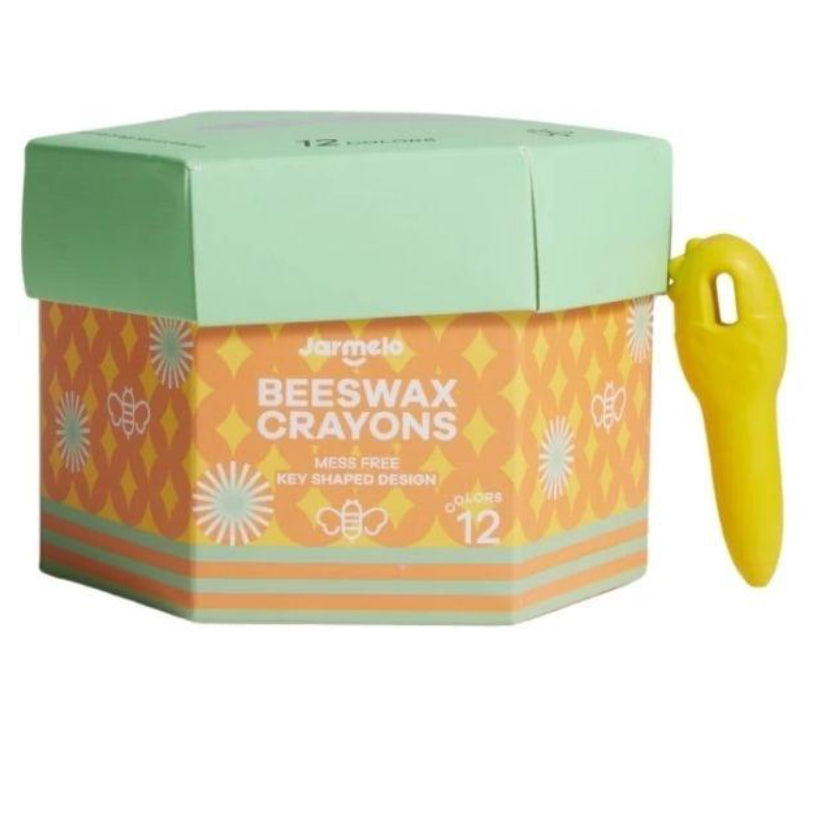 12 crayones KEY de cera de abeja