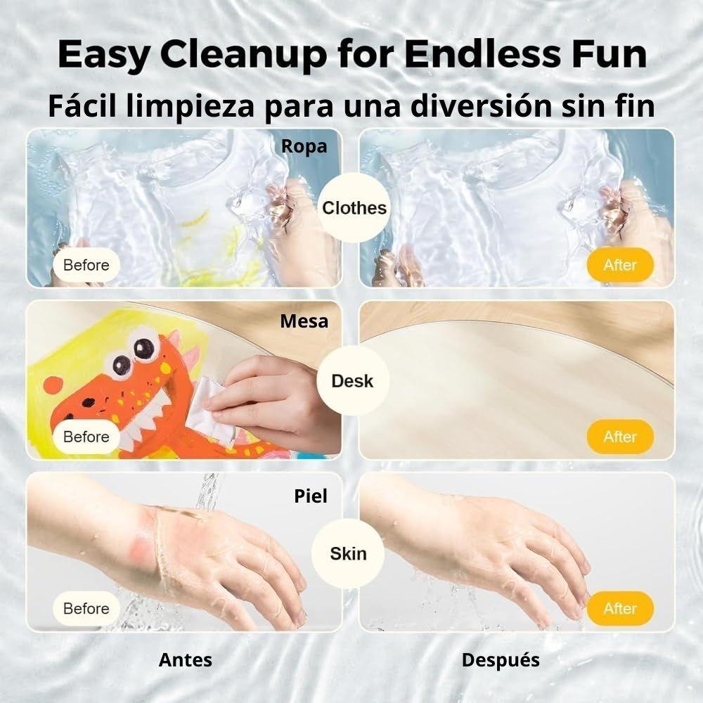 Témperas sólidas de secado ¡ultra rápido!