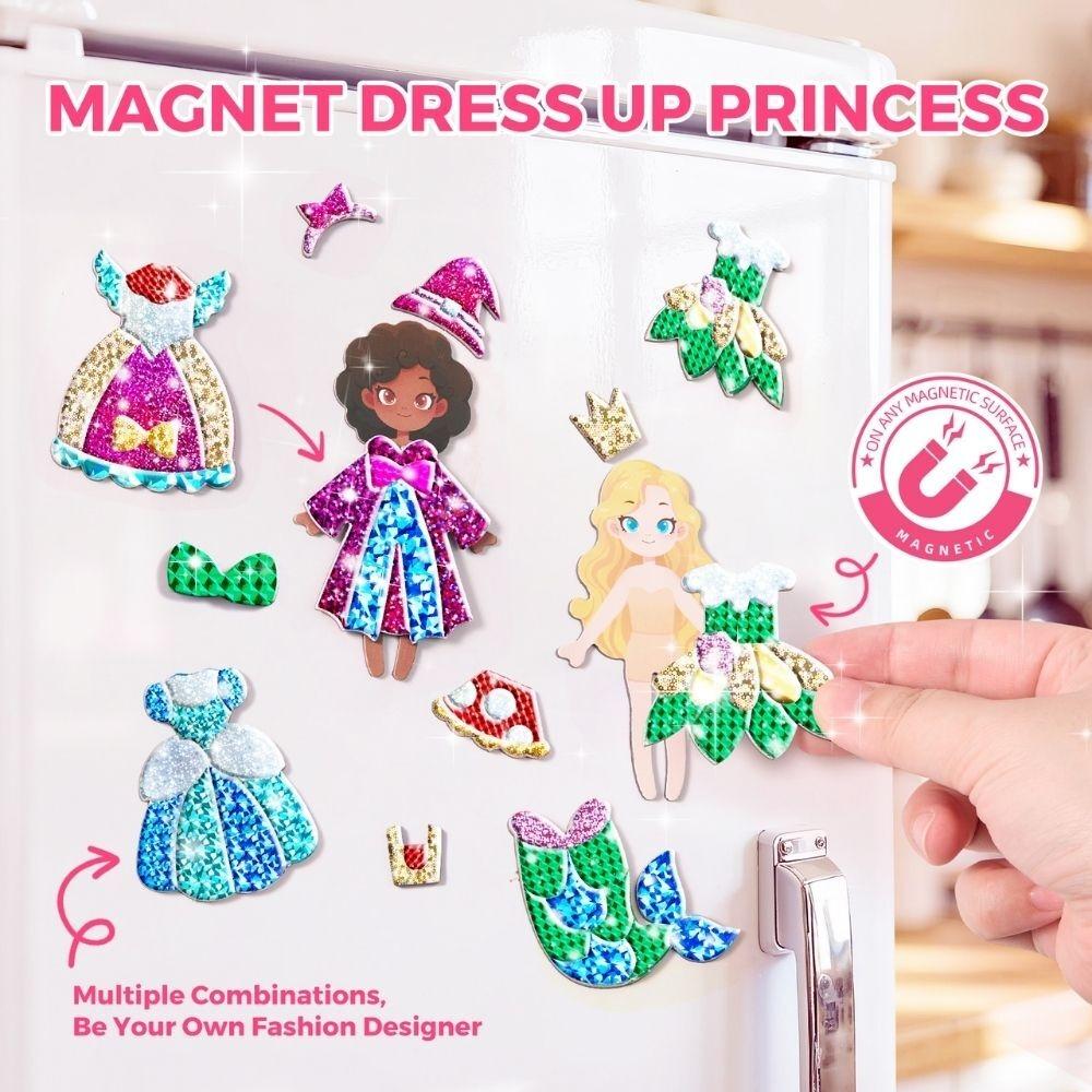 Kit creativo 3 en 1 láminas brillantes FAIRY WORLD