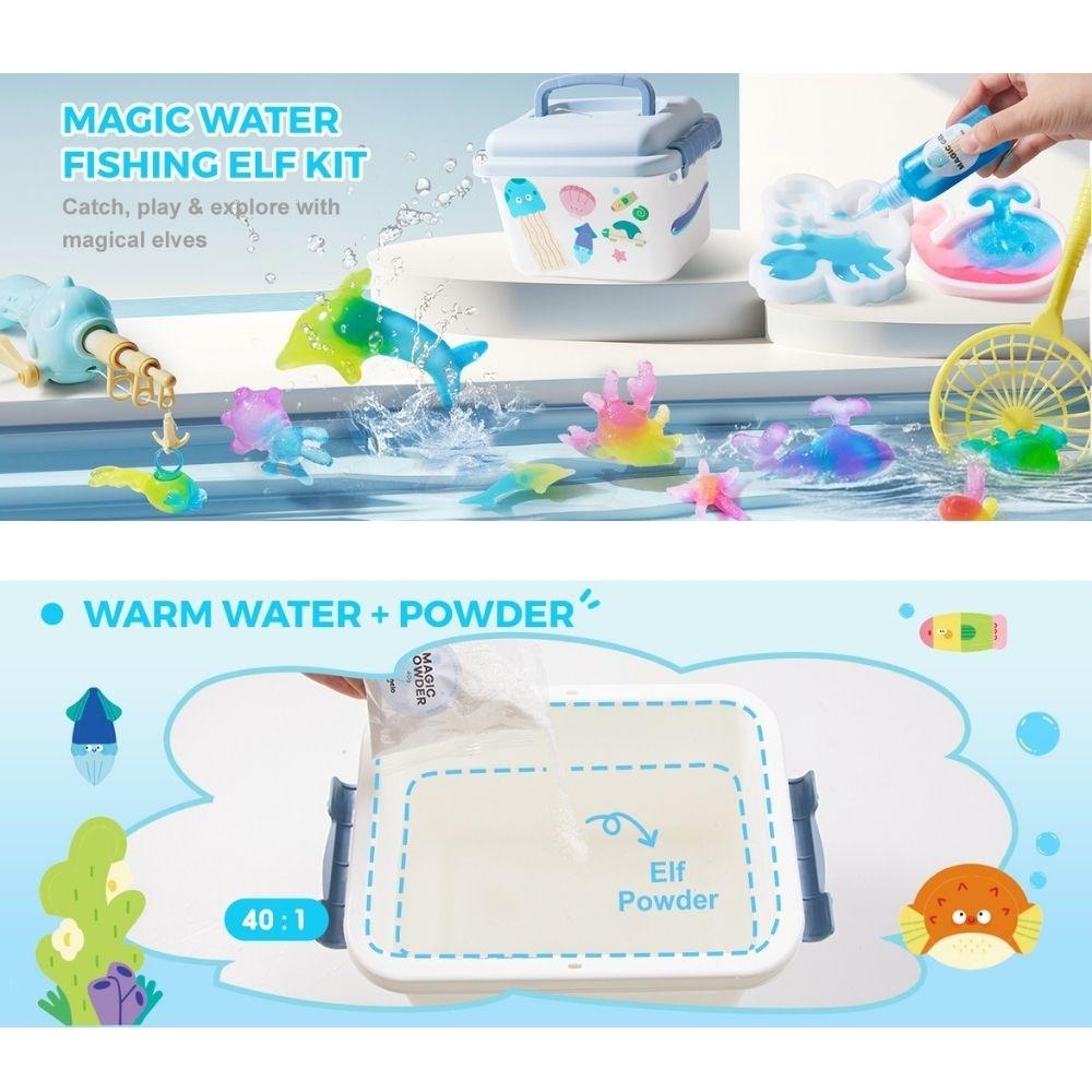 Crea tus figuritas de gel 3D en agua