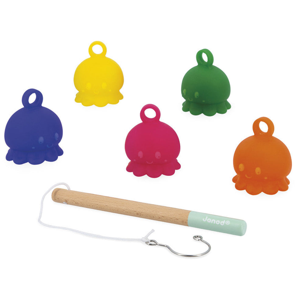Juego de pescar pulpos