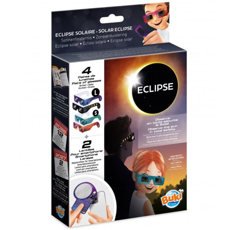 Pack de gafas para eclipse