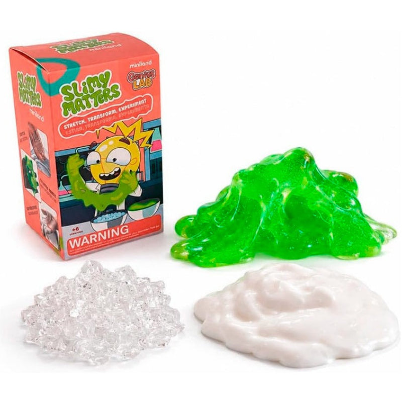 3 experimentos científicos: slime matters