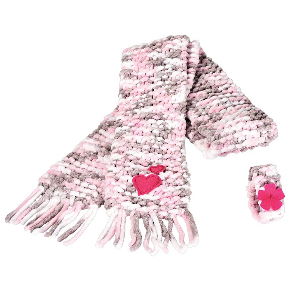 Kit para tejer · Bufanda y Pulsera - La Chata Merengüela