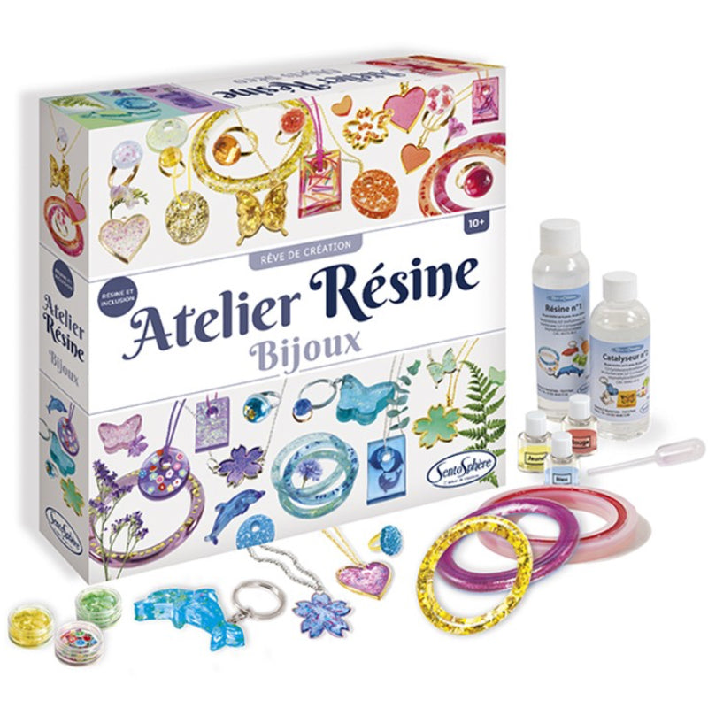 Crea tus joyas translúcidas con resina