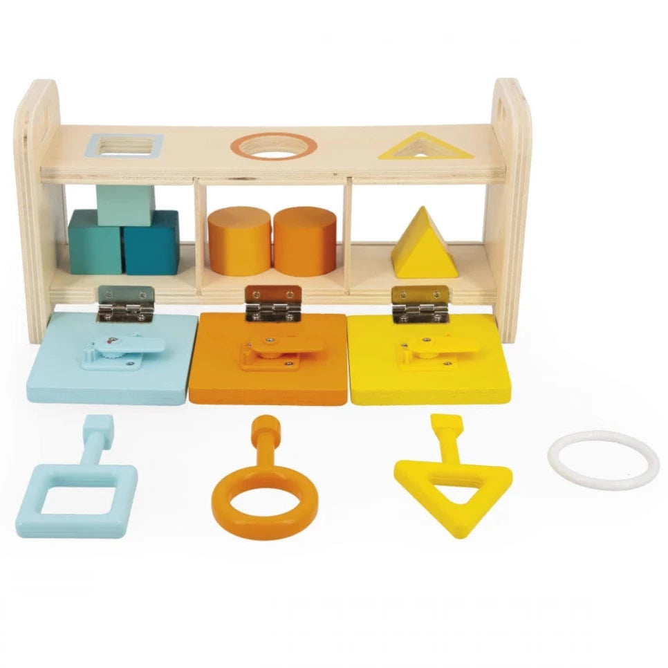 Caja de llaves y formas