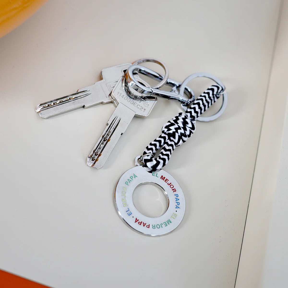 Llavero metálico · papá es el mejor