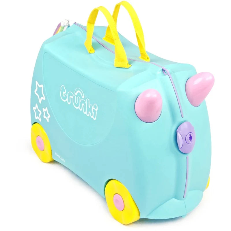 ¡CON TARA! Maleta Infantil Trunki · Unicornio