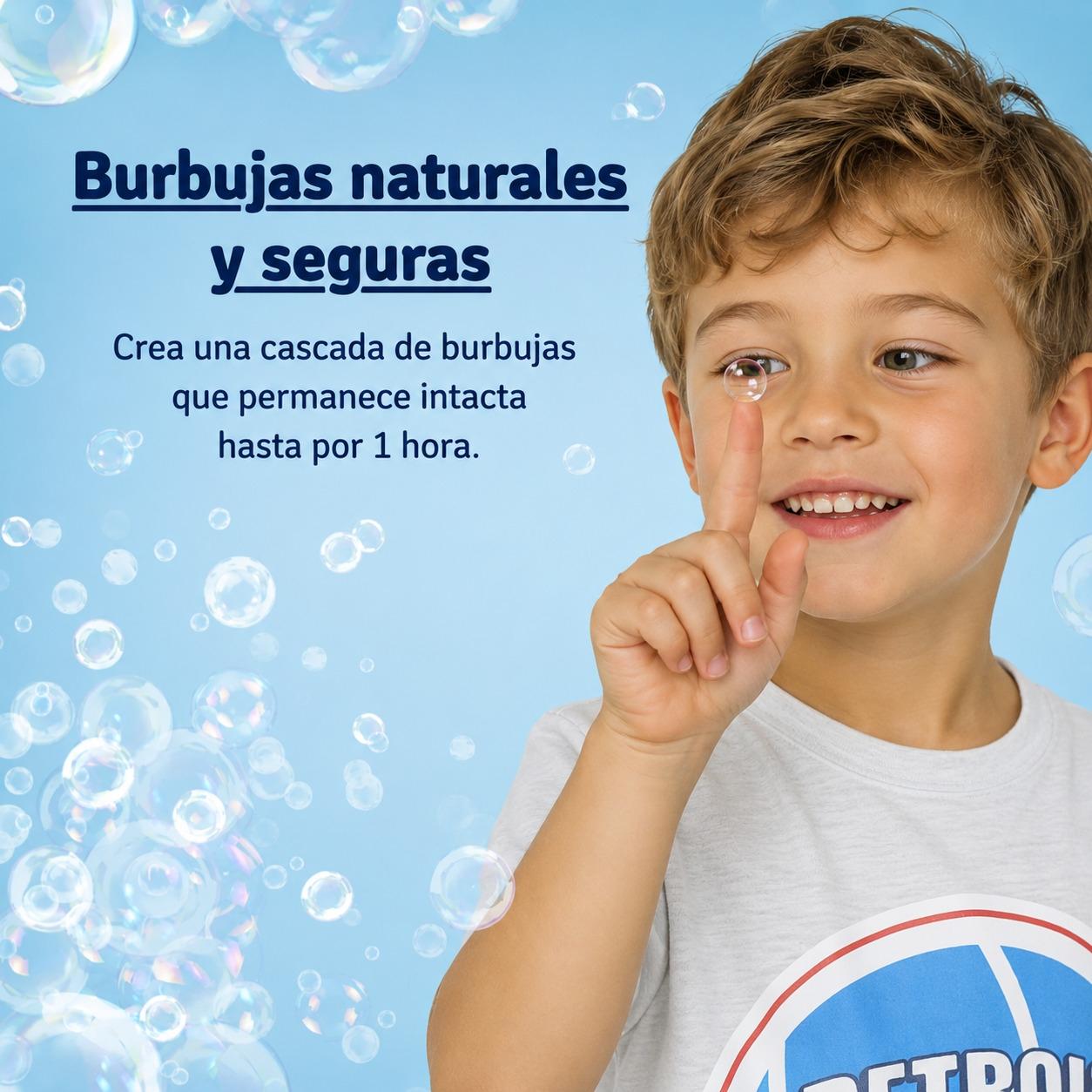 Pompas sin tóxicos LOTS OF BUBBLES