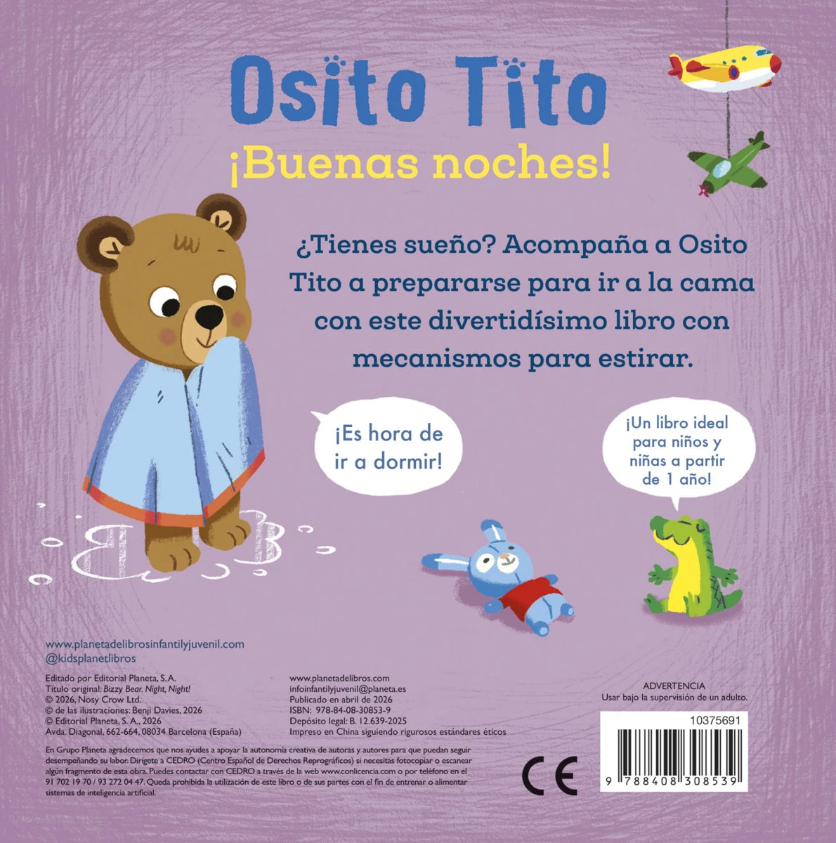 Osito Tito · ¡Buenas noches!