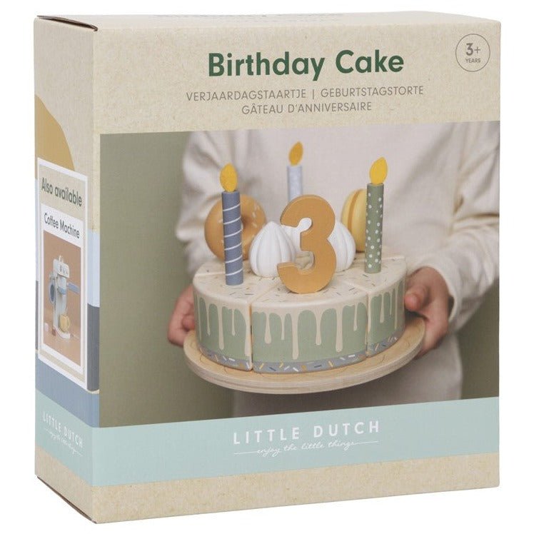 Pastel de cumpleaños Little Dutch · Azul - La Chata Merengüela