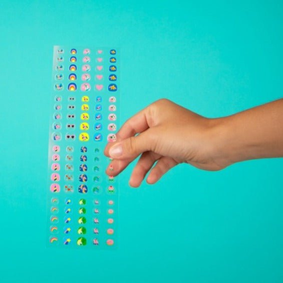Pegatinas OMY para las uñas · Unicornios - La Chata Merengüela
