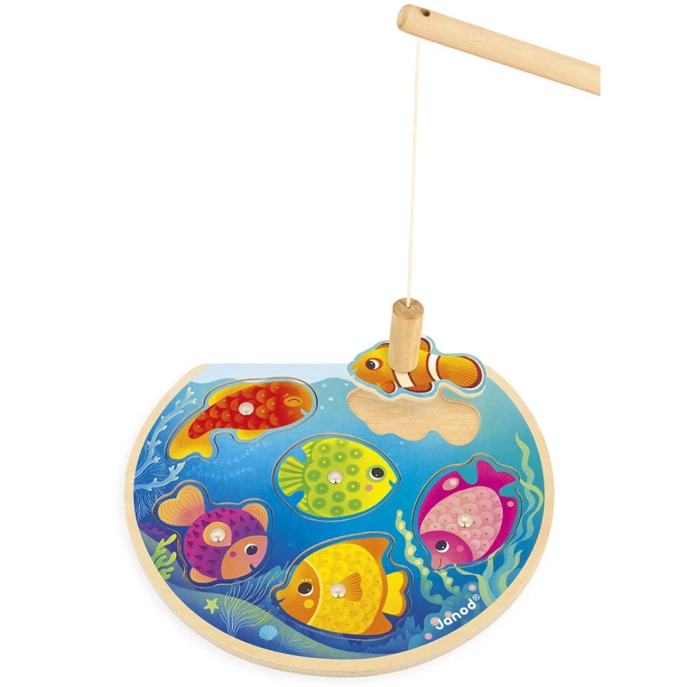 Puzzle y juego magnético de Pesca
