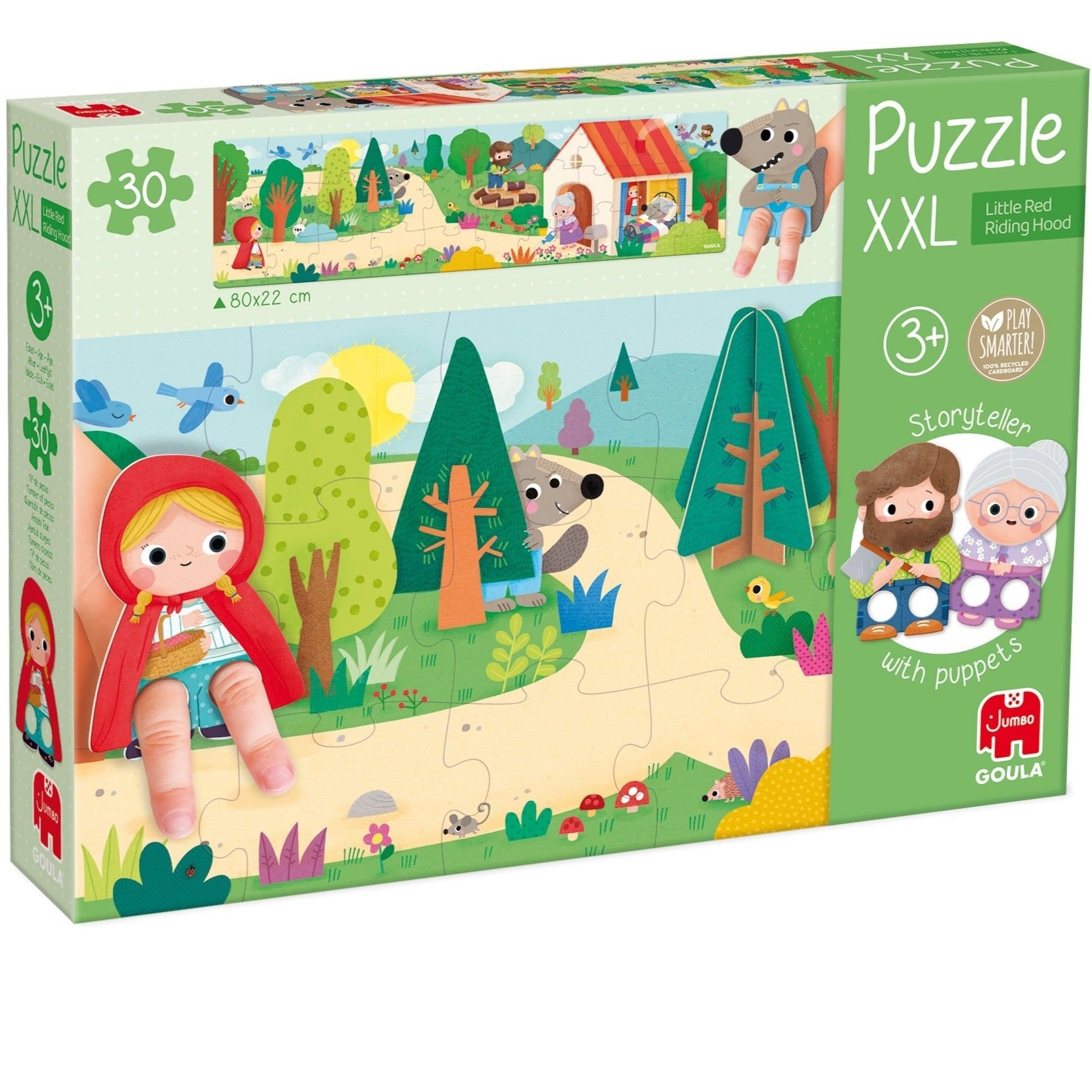Puzzle Caperucita Roja : 30 piezas - La Chata Merengüela