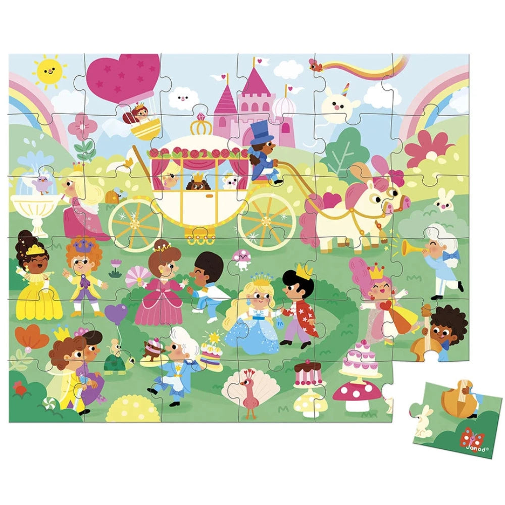 Puzzle princesas: 36 piezas