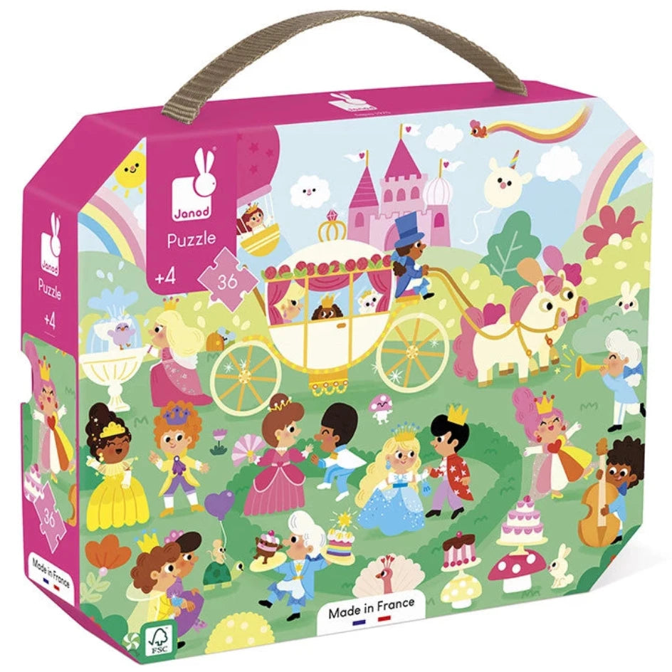 Puzzle princesas: 36 piezas