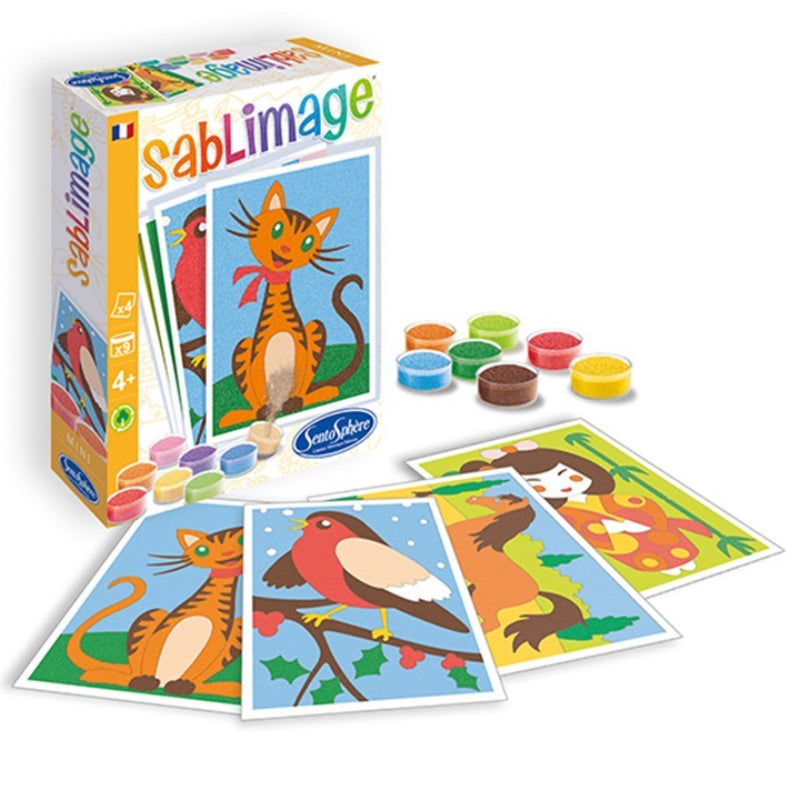 Arena de colores MINI SABLIMAGE · animales amigos