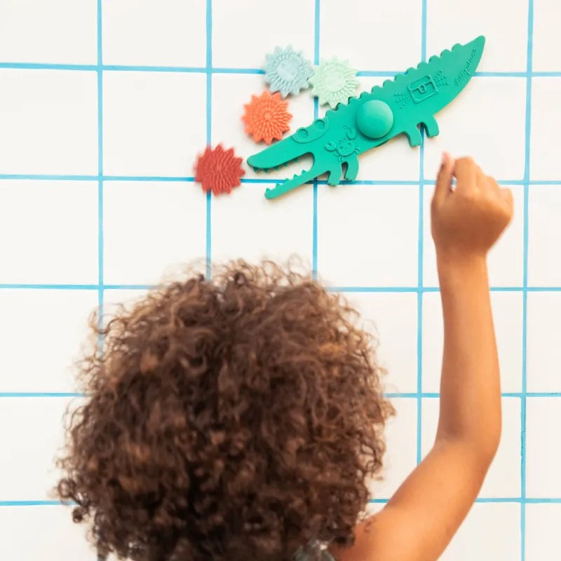 Cocodrilo ¡juego de equilibrio! para el baño
