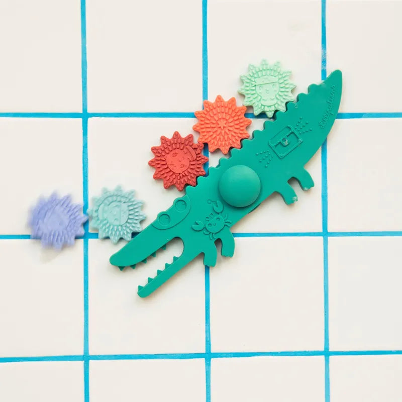 Cocodrilo ¡juego de equilibrio! para el baño