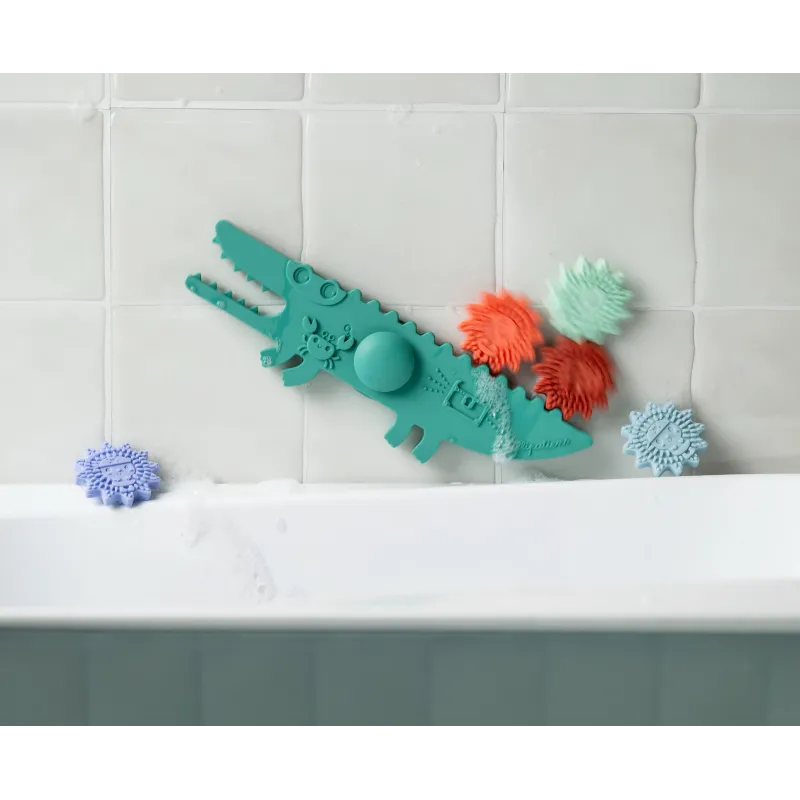 Cocodrilo ¡juego de equilibrio! para el baño